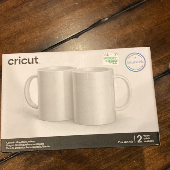 Cricut Single White Mug - Compatible with Mug Press & Infusible Ink (MUG ONLY) - Picture 4 of 9